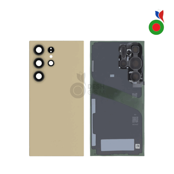 Vitre Arrière S24 Ultra 5G (S928) - JAUNE/OR | SAMSUNG