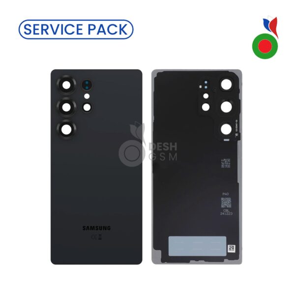 Vitre Arrière S25 Ultra 5G (S938B) | NOIR TITANE - SERVICE PACK | SAMSUNG