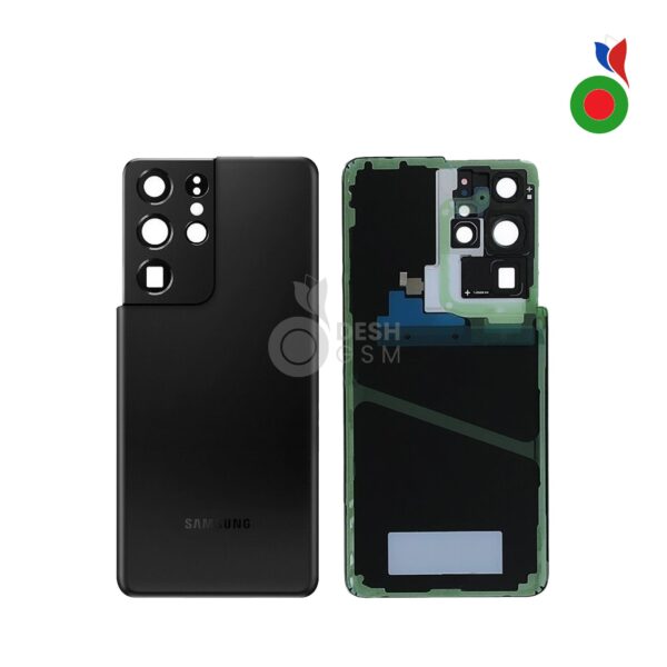 Vitre Arrière S21 Ultra 5G (S998B) | NOIR - DÉMONTÉ | SAMSUNG