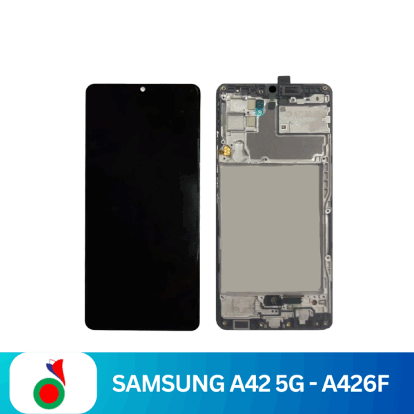 ECRAN COMPLET SAMSUNG A42 5G A426B AVEC CHASSIS (INCELL)
