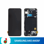 ECRAN COMPLET SAMSUNG A40 A405F AVEC CHASSIS (INCELL)