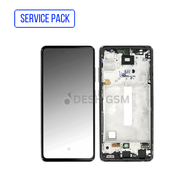Ecran Complet LCD A52s 4G/5G (A528F, A528B) avec Chassis | VERT - SERVICE PACK | SAMSUNG