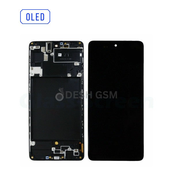 ECRAN SAMSUNG A71 4G A715F A715 AVEC CHASSIS *OLED (BIG)