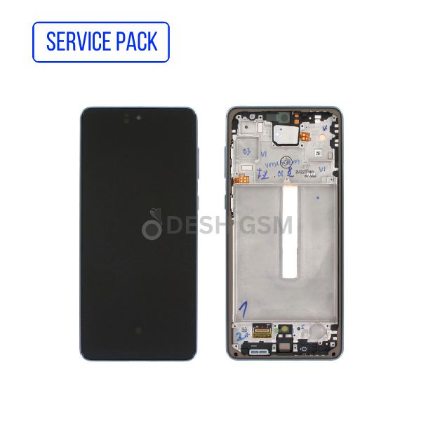 ECRAN SAMSUNG A736F A736B A73 4G /5G  2022  SERVICE PACK AVEC CHASSIS | NOIR
