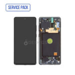 SAMSUNG NOTE 10 LITE N770 ECRAN SERVICE PACK AVEC CHASSIS (RED)