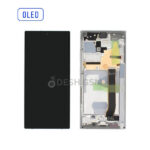 Ecran Complet Note 20 Ultra (N985F, N986F, N986) 4G/5G avec Chassis (ARGENT) - OLED | SAMSUNG