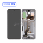 ECRAN SAMSUNG S20 PLUS G985F G986F SERVICE PACK AVEC CHASSIS (GRAY)