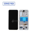 ECRAN SAMSUNG S22 S901 S901B SERVICE PACK AVEC CHASSIS NOIR