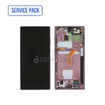 ECRAN COMPLET SAMSUNG S22 ULTRA S908F SERVICE PACK AVEC CHASSIS | BORDEAUX