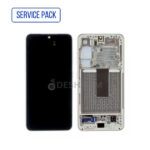 ECRAN SAMSUNG S23 5G S911B SERVICE PACK (Lavande/PINK) AVEC CHASSIS