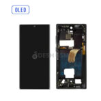 ECRAN SAMSUNG S23 Ultra 5G 2023 S918B/N AVEC CHASSIS (GLOBEL VERSION) NOIR (OLED) - Image 2