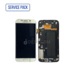 ECRAN SAMSUNG S6 EDGE G925F | SERVICE PACK | BLANC