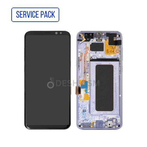 ECRAN SAMSUNG S8 PLUS G955F AVEC CHASSIS | NOIR | BLANC | RELIFE