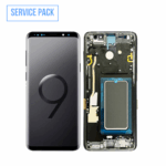 Ecran Complet S9 Plus (G965F) avec Chassis (NOIR/GRAY) SERVICE PACK | SAMSUNG