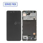ECRAN COMPLET A51 5G A516F | Service Pack AVEC Chassis (ROSE) | SAMSUNG