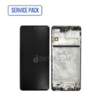 ECRAN Samsung M515F M51 4G AVEC CHASSIS (Service Pack)