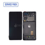 Samsung S20FE 4G/5G G780F G781F ECRAN Service Pack (ORANGE) AVEC CHASSIS