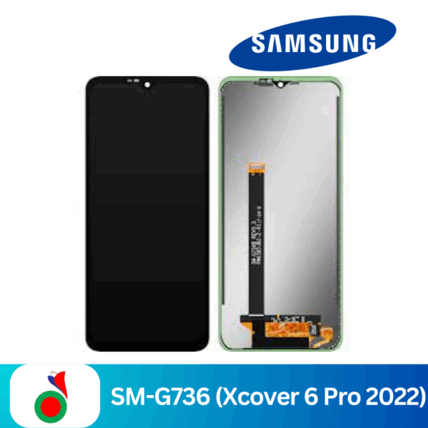 Ecran Complet SAMSUNG Xcover 6 Pro G736F| SERVICE PACK | SANS CHASSIS