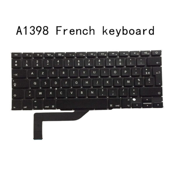 CLAVIER Macbook Pro 15" Retina A1398
