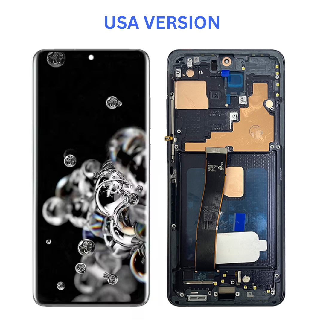 USVERSION_2 ECRAN LCD SAMSUNG S20 ULTRA G988U (USA VERSION) NOIR - Image 1