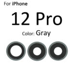 Lentille Caméra Arrière Avec Contour iPhone 12 Pro - BLUE