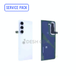 VITRE ARRIERE SAMSUNG Z FOLD 5 5G F946B F946 SERVICE PACK (BEIGE/BLEU)