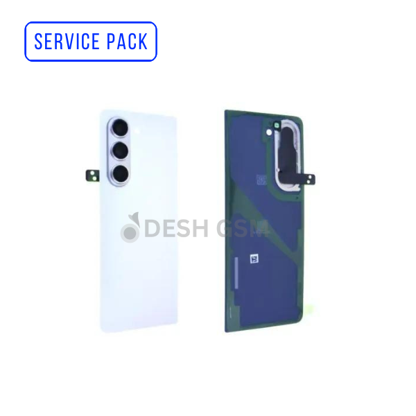 VITRE ARRIERE SAMSUNG Z FOLD 5 5G F946B F946 SERVICE PACK (BEIGE/BLEU)