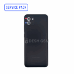 Vitre Arrière Noire POUR Galaxy A03 (A035G) SERVICE PACK NOIR