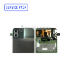 Vitre Arrière  SAMSUNG Galaxy Z Flip 4 (F721B) SERVICE PACK AVEC ECRAN NOIR/BLUE