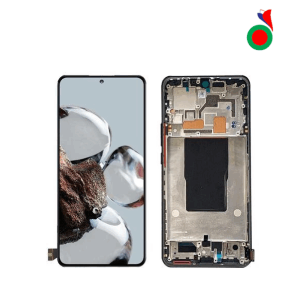ECRAN LCD XIAOMI 12T 5G 2022 | XIAOMI 12T PRO (RELIFE) AVEC CHASSIS | NOIR