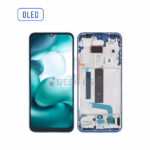 ECRAN LCD XIAOMI MI 10 LITE AVEC CHASSIS 5G SILVER / BLUE  (OLED)