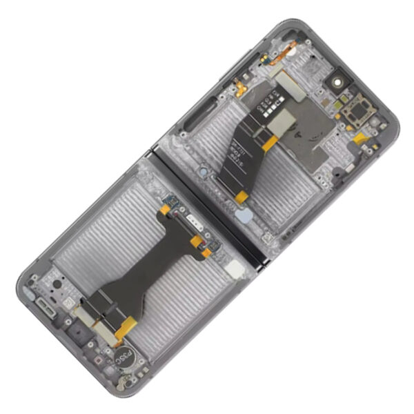 ECRAN COMPLET INTERIEUR Galaxy Z Flip 6 (F741B) | SERVICE PACK | JAUNE/OR | SAMSUNG