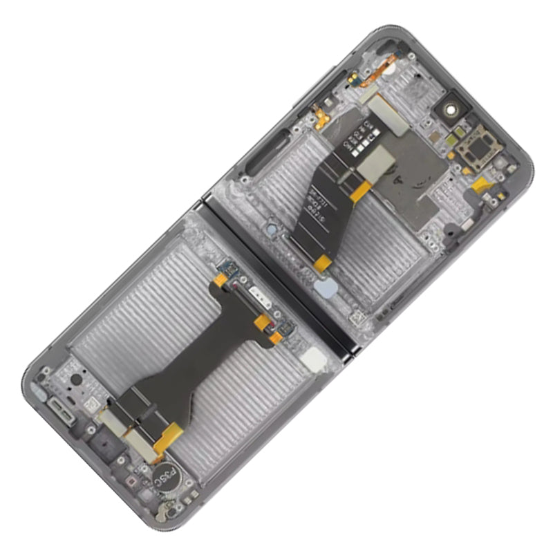 YIkJS6d1a7176c2584a829cb094593b0cad2cA ECRAN COMPLET INTERIEUR Galaxy Z Flip 6 (F741B) | SERVICE PACK | JAUNE/OR | SAMSUNG - Image 1
