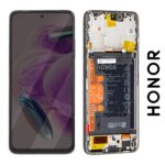 Ecran Complet LCD Honor Magic 6 Lite | X9B 5G avec Chassis (NOIR) - ORIGINAL | HUAWEI