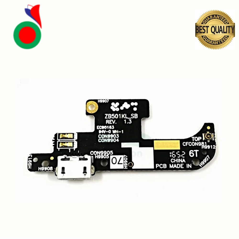 chargingboardchargingportchargingconnectorflexwithmicrophoneforASUSZenFoneLiveA007X00FDZB501KL charging board charging port charging connector flex with microphone for ASUS ZenFone Live A007 X00FD ZB501KL - Image 1