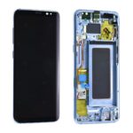 ECRAN LCD SAMSUNG S8 G950F  AVEC CHASSIS *SILVER - OLED