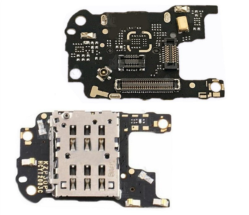 fQkNLecteur-de-carte-SIM-SD-avec-c-ble-flexible-pour-Microphone-pi-ce-de-rechange-pour HUAWEI P30 PRO Lecteur de Carte SIM et SD Avec Microphone - Image 1