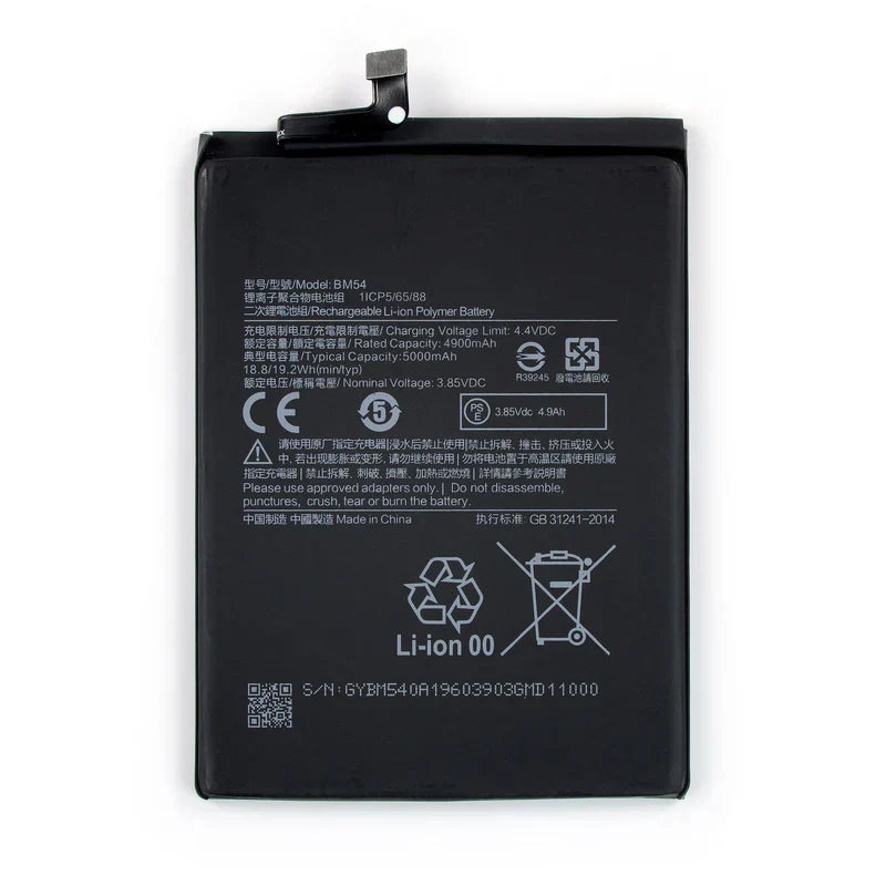 kBilAofCh1oNngM6 Batterie pour Redmi Note 9T | BM54 - Image 1