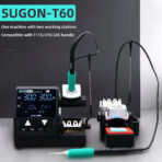 Soldering Station avec 3 Tip (T60) | SUGON - Image 2