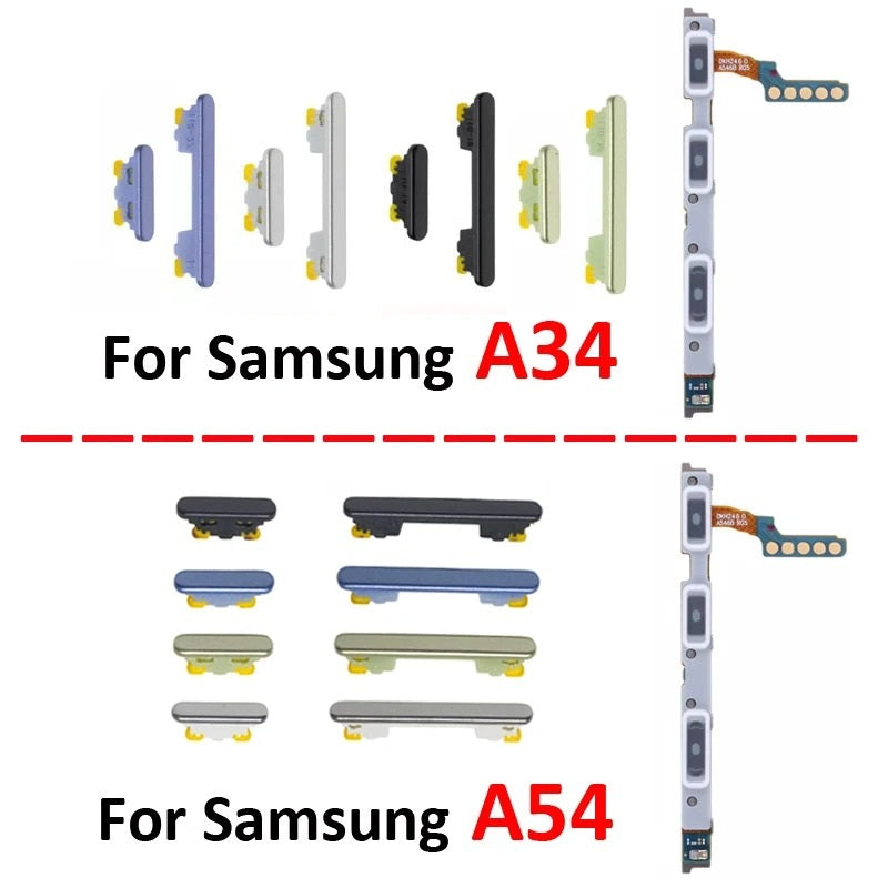 main-image-1_486fe3dc-d0f2-49f9-8ed9-60549a27bd30 Power Volume Side Button For Samsung Galaxy A54 5G A546 | A34 5G A346 - Image 1