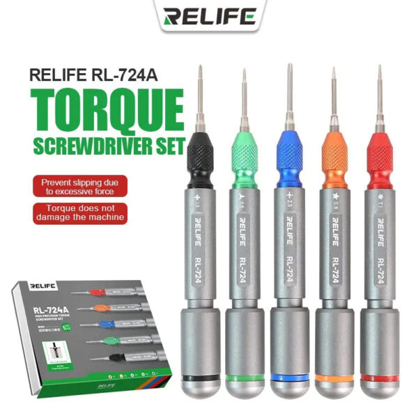 Screwdriver High Torque Set (RL-724A) | RELIFE