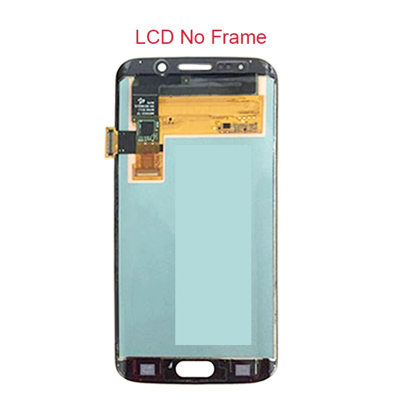 mainimage1Pour-Samsung-Galaxy-S6-edge-G925-G925I-G925F-LCD-cran-tactile-num-riseur-avec-assemblage-de Ecran LCD SAMSUNG S6 EDGE G925F G925 COMPLET (OLED) NOIR /BLUE - Image 1