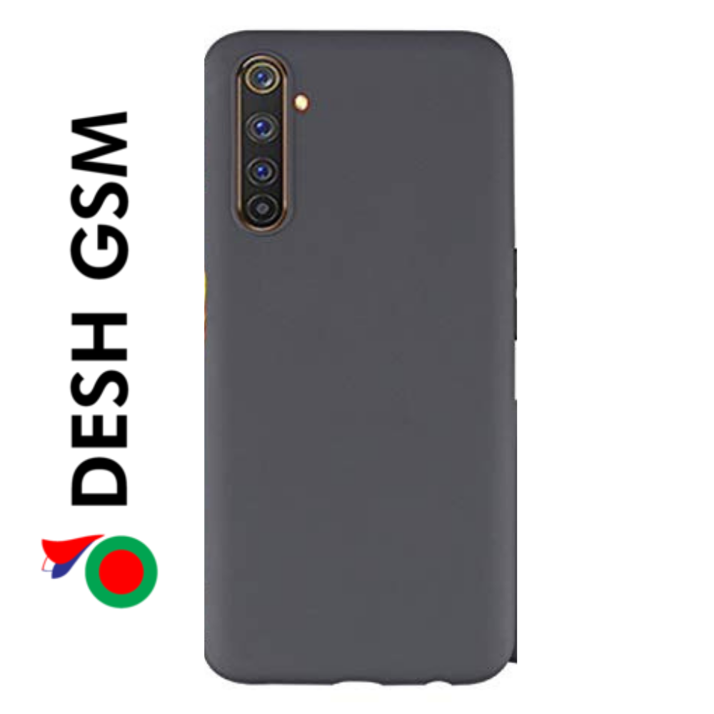 realme-122 VITRE ARRIERE REALME 6 *NOIR* - Image 1