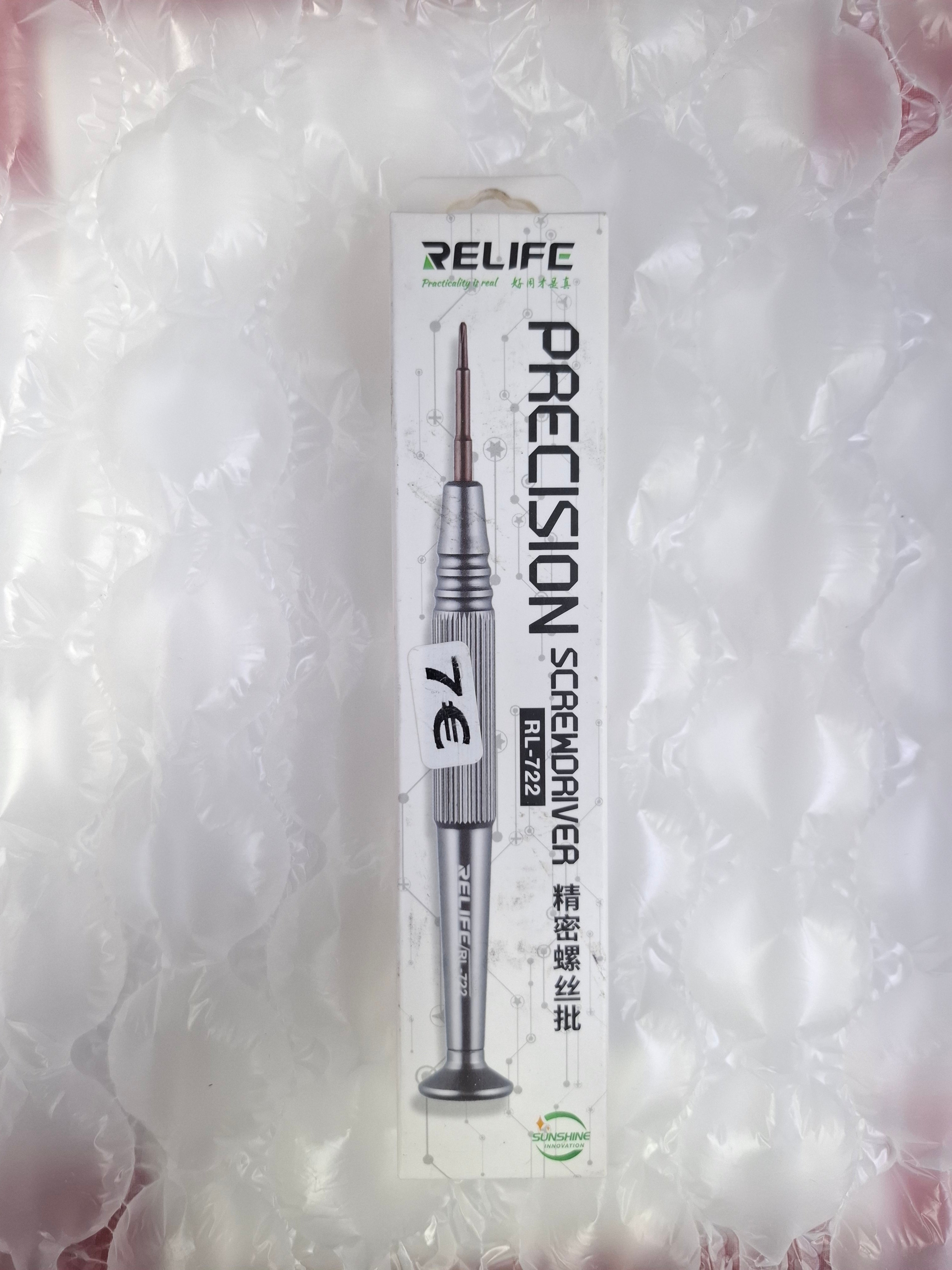 rn-image_picker_lib_temp_b8995dda-4430-417d-9b82-ea28e2edb572 Precision Screwdriver - Pentalobe 0.8mm (RL-722) | RELIFE - Image 1