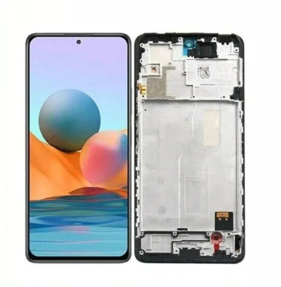 ECRAN LCD XIAOMI REDMI NOTE 10 PRO 4G AVEC CHASSIS (ORIGINAL)