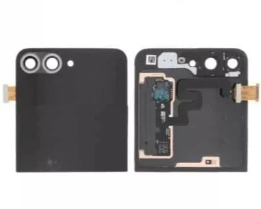 ECRAN et Vitre Arrière Supérieure SAMSUNG Galaxy Z Flip 6 F741  - NOIR