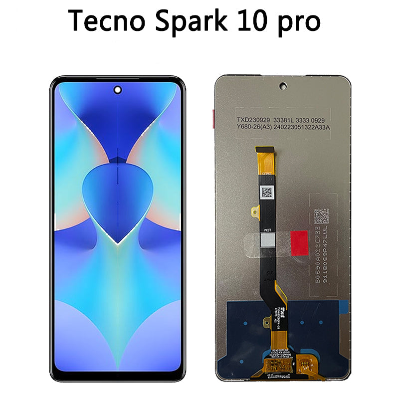 tg4qS8af73f79a8b646d680cad3cbef07ffcfA ECRAN COMPLET TECNO Spark 10 Pro KI7 | SANS CHASSIS - Image 1