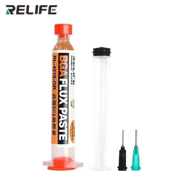 BGA Flux Paste - 10 CC (RL-421S-OR) | RELIFE