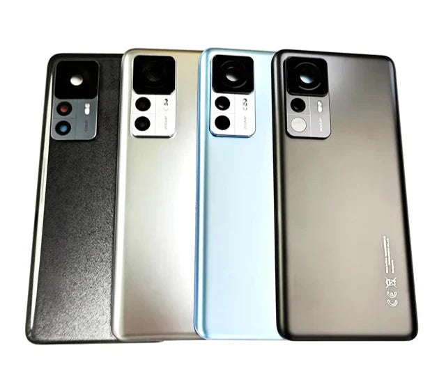 vitre-facade-arriere-XIAOMI12T VITRE ARRIERE XIAOMI MI 12 LITE | NOIR - Image 1