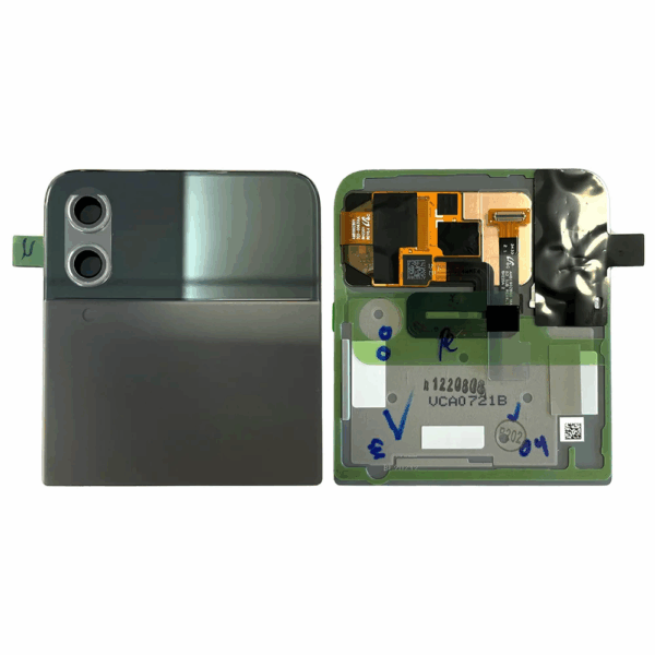 VITRE ARRIERES SUPERIEUR Samsung Z Flip 3 F711B 2021 SERVICE PACK (BLACK/NOIR)